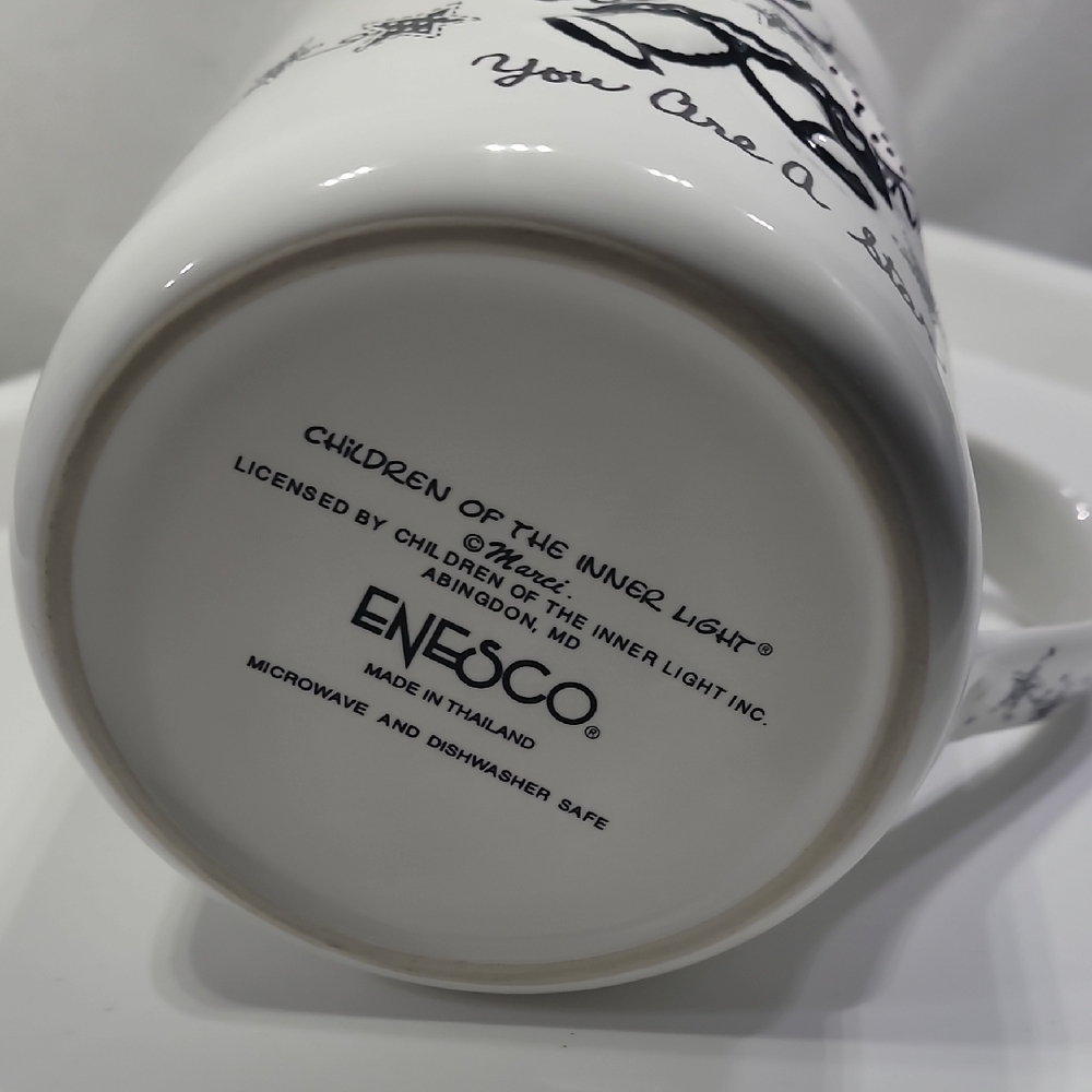 Enesco Children of the Inner Light ceramic mug INspirational - Picture 7 of 7